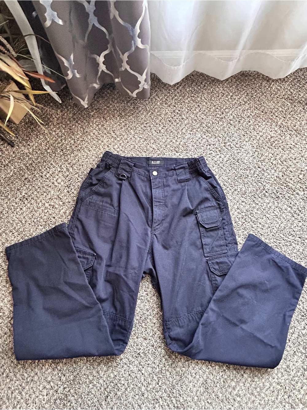 5.11 Tactical Navy Cargo Pants - Utility Pocket Workwear